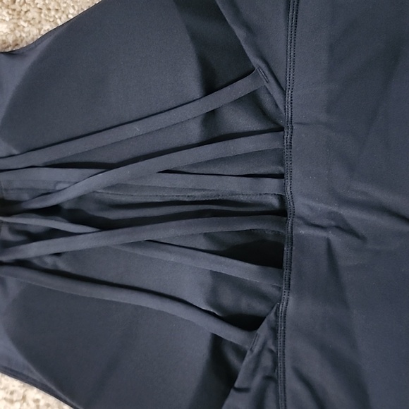 REVIVE HIGH NECK BLACK Sports Bra By GYMREAPERS - Picture 5 of 9